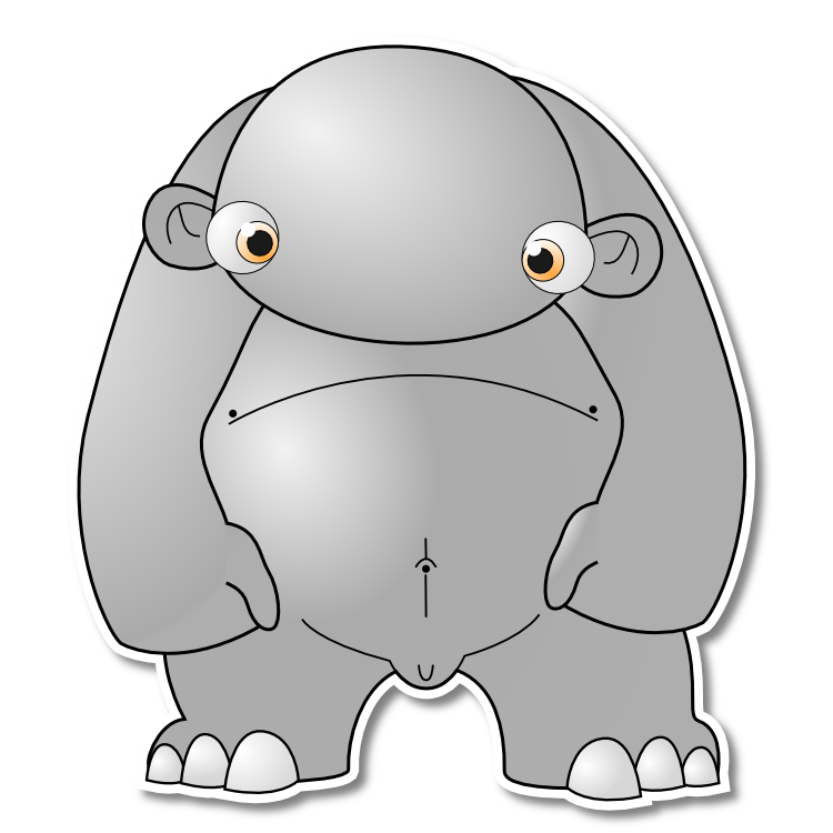 large tissere orange eyes and legs